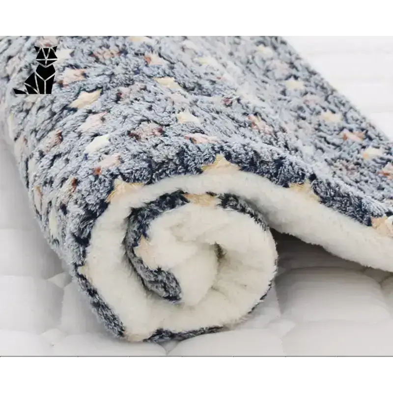 Kojący Kocyk dla Kotów Miękki Polarowy 4 / 32x25cm Miękki Plusz Zwierzak
