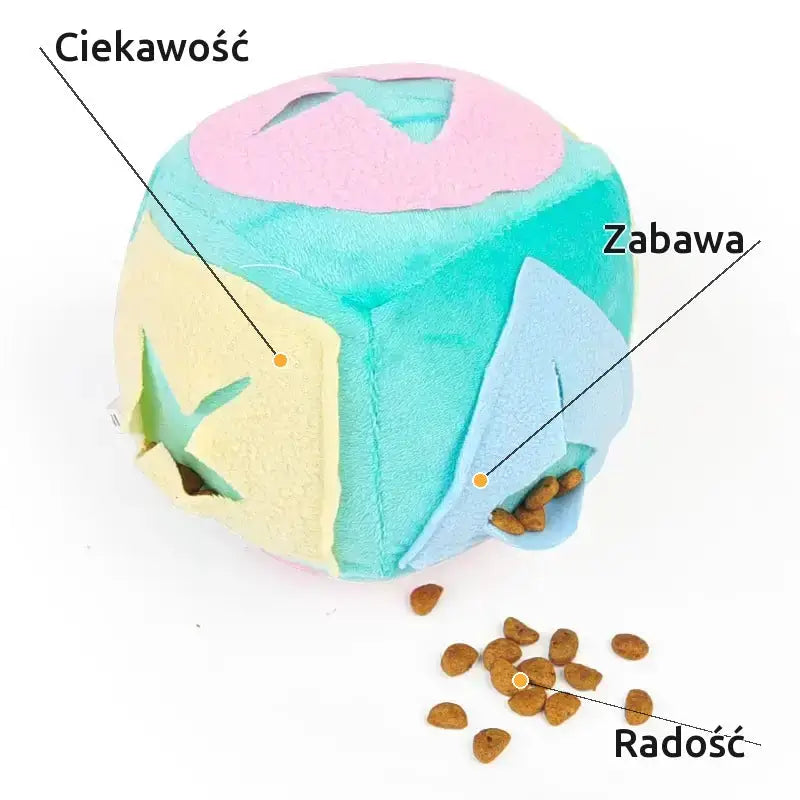 Kulka Smakołykowa 2w1 Dozownik Karmy dla Psa