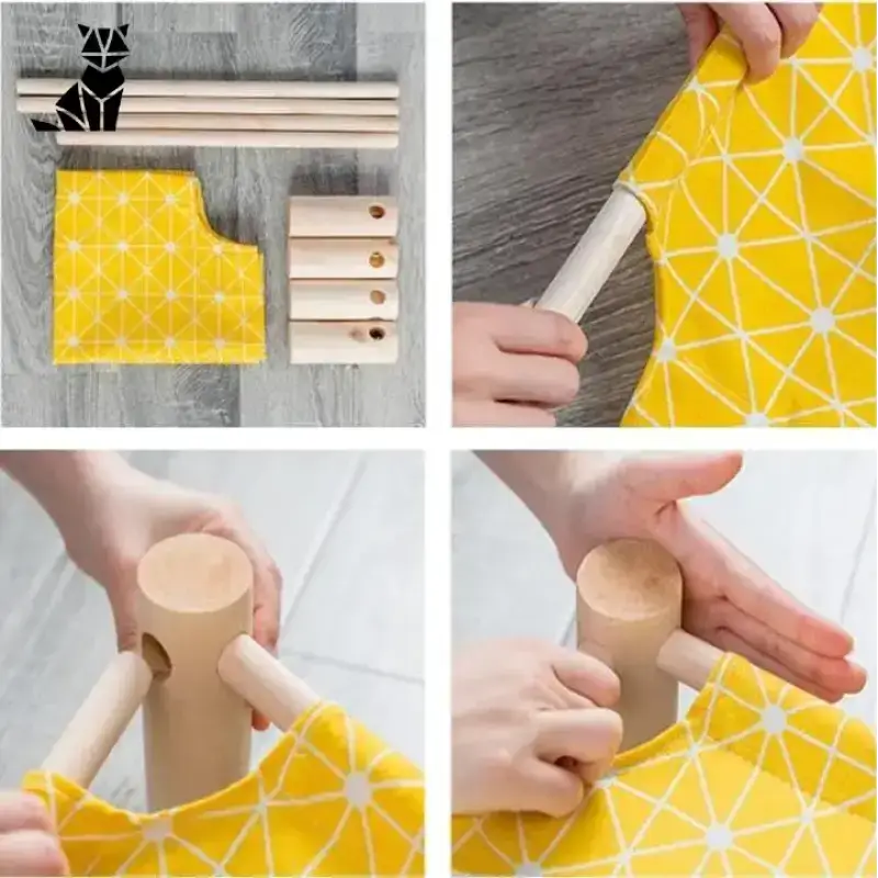 Leżanka dla Kota – Komfort i Styl Wnętrza Majsterkowanie Drewniany Ramka