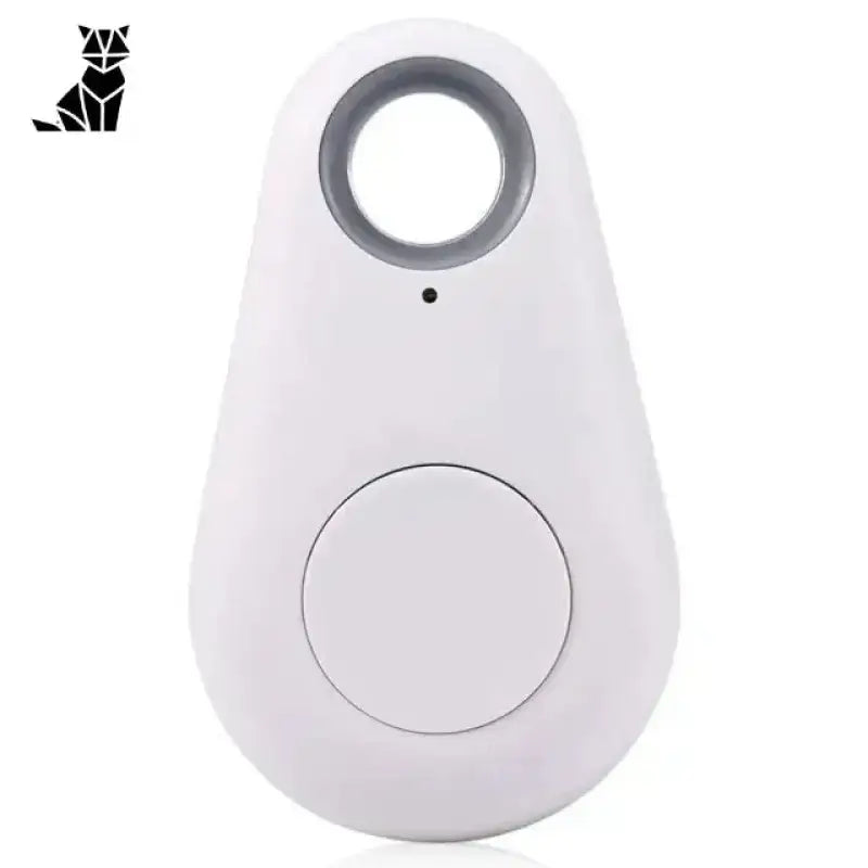 Lokalizator Zwierząt Bluetooth dla Maksymalnego Bezpieczeństwa Biały Biały w Kształcie łzy Bluetooth