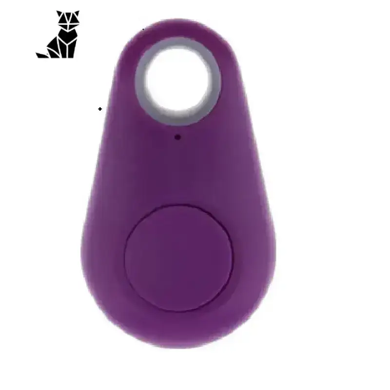 Lokalizator Zwierząt Bluetooth dla Maksymalnego Bezpieczeństwa Fioletowy Fioletowy w Kształcie łzy Bluetooth