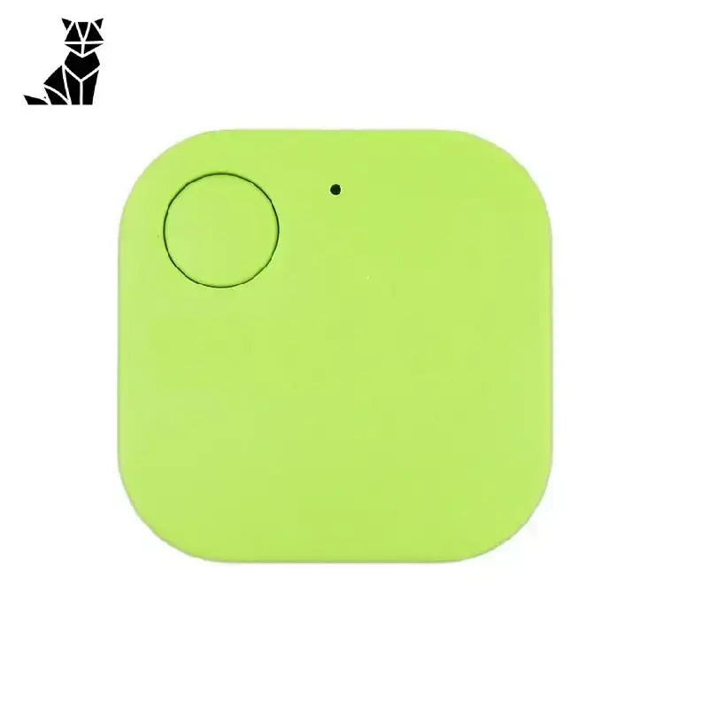 Lokalizator Zwierząt Bluetooth dla Maksymalnego Bezpieczeństwa Wapno Zielony w Kształcie Kwadratu