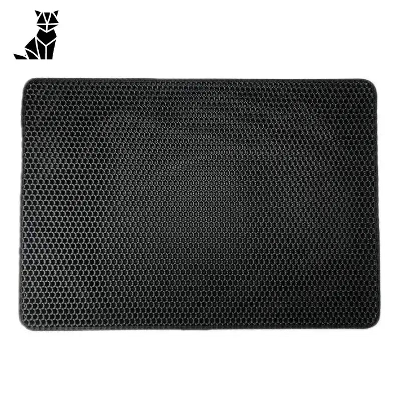 Mata pod Kuwetę dla Kota Easyclean Antyżwirkowa m - 40x55cm Czarny Plaster Miodu Teksturowany
