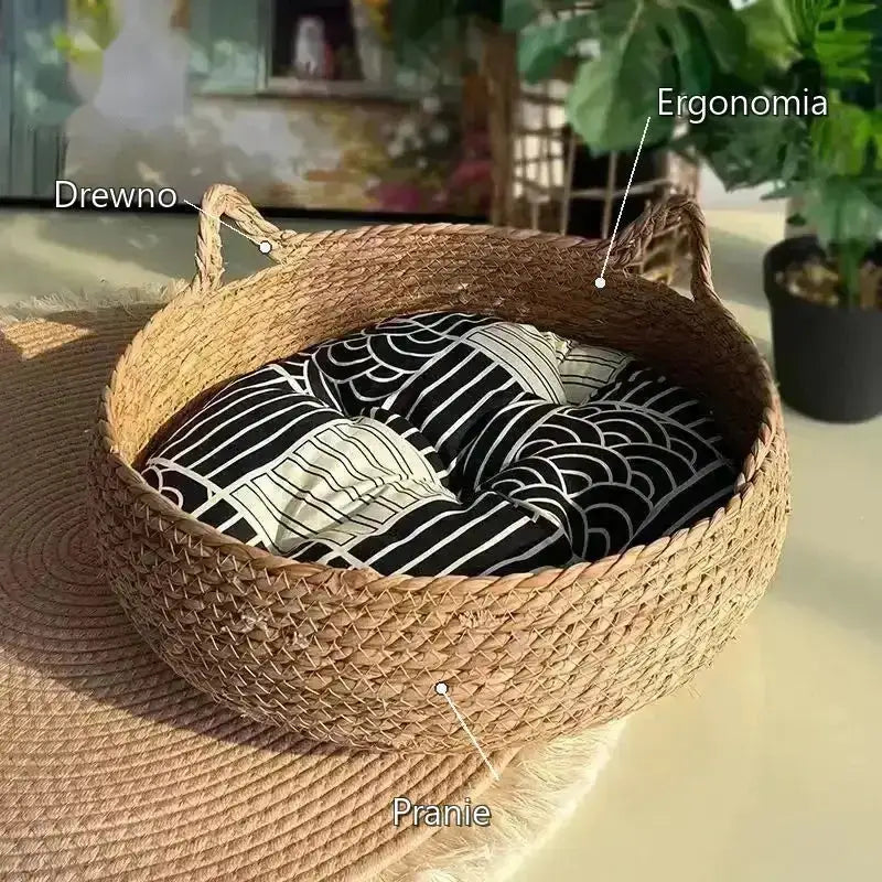 Miejsce do Spania dla Kota Ergonomiczne Naturalne