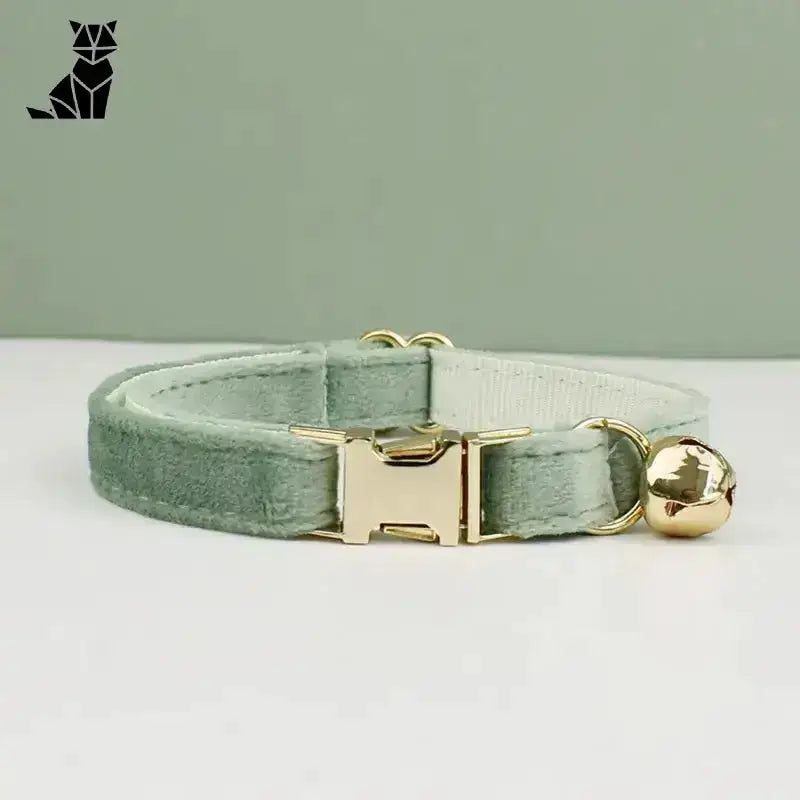 Miękka Obroża dla Psa: Komfort i Styl Szary / S(16-26cm) Zielony Aksamit Kot