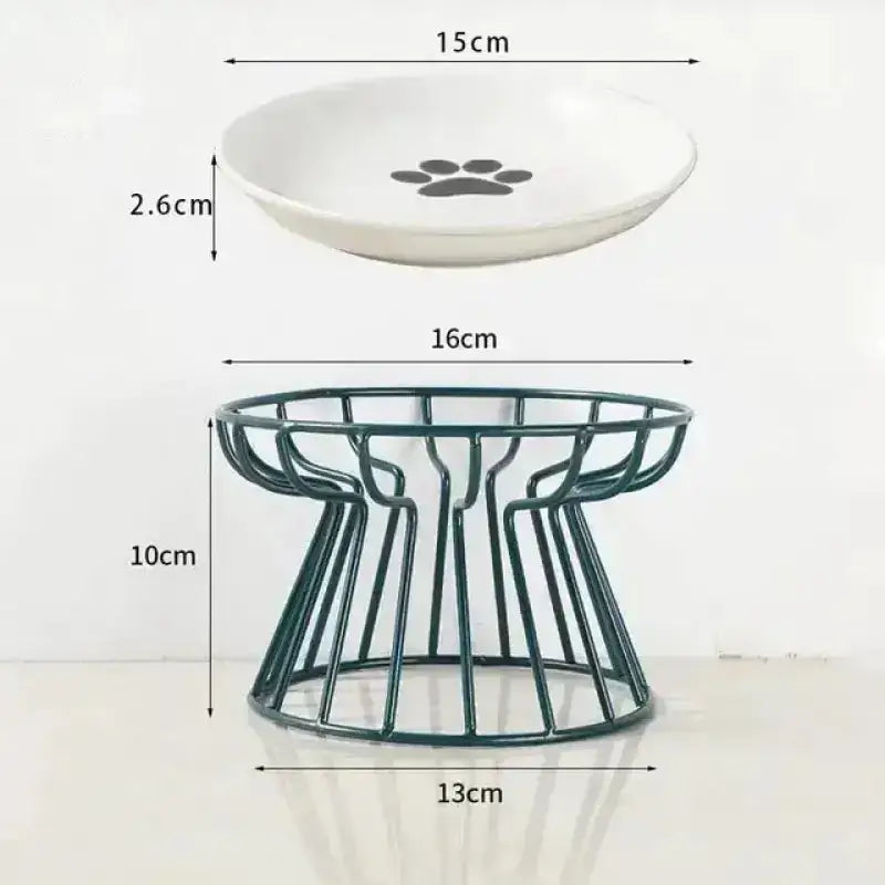 Miseczki dla Kota na Stojaku Ergonomiczne b