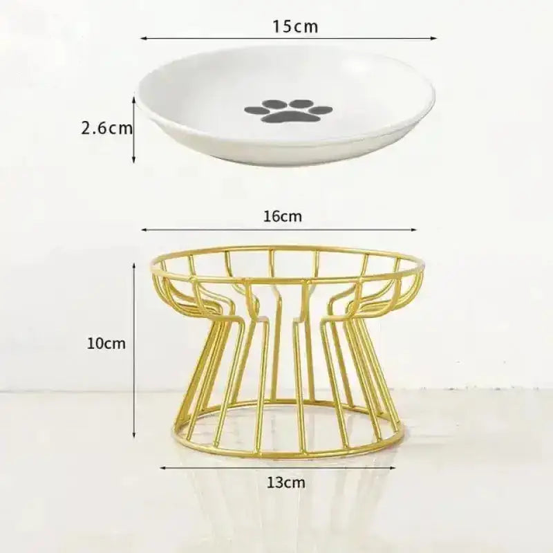 Miseczki dla Kota na Stojaku Ergonomiczne d