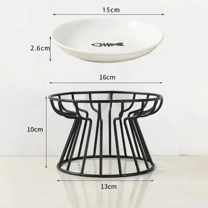 Miseczki dla Kota na Stojaku Ergonomiczne e