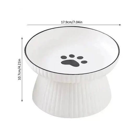 Miska Ceramiczna dla Kota z Wolnym Karmieniem