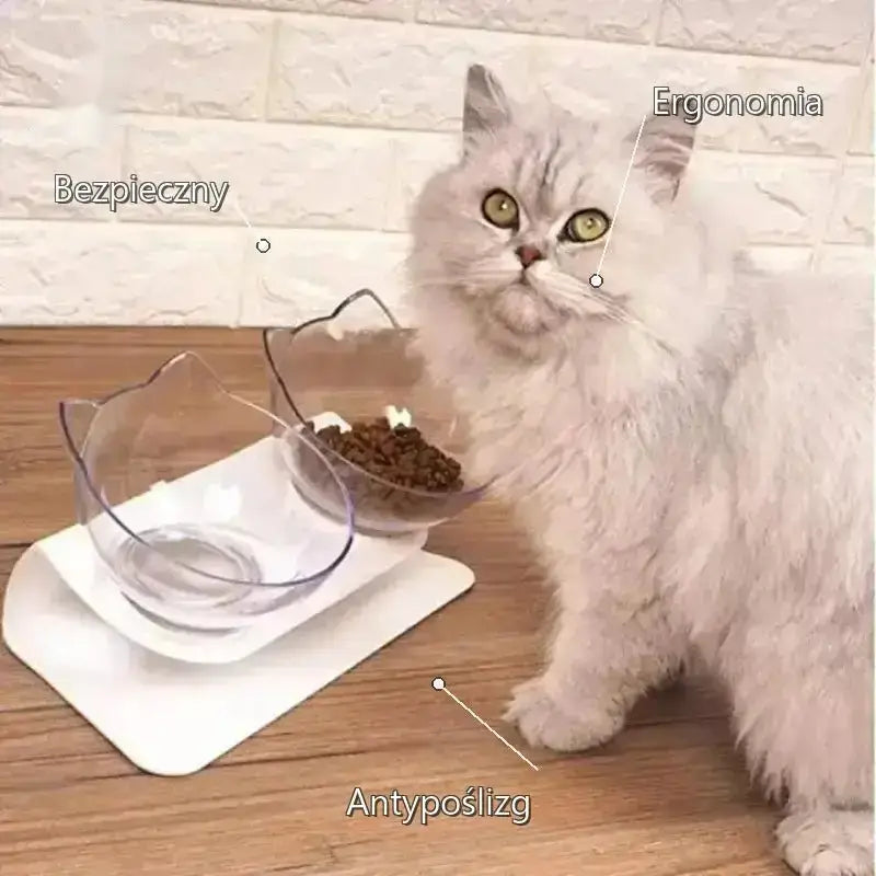 Miska dla Kota Antypoślizgowa Stabilna