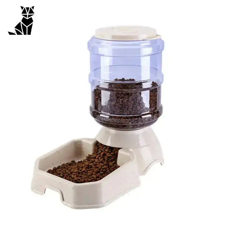 Miska na Wodę dla Kota – Styl i Wygoda Podajnik Biały Automatyczny Zwierzak Jedzenie