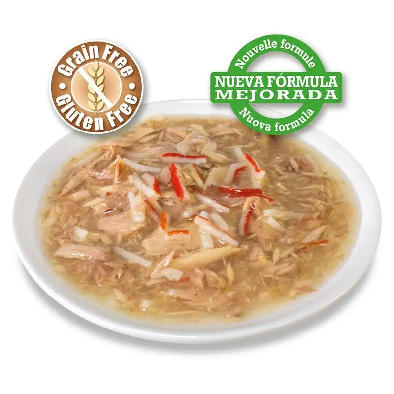 Mokra Karma dla Kota Tuńczyk z Paluszkami Krabowymi 24x80g | Arquivet