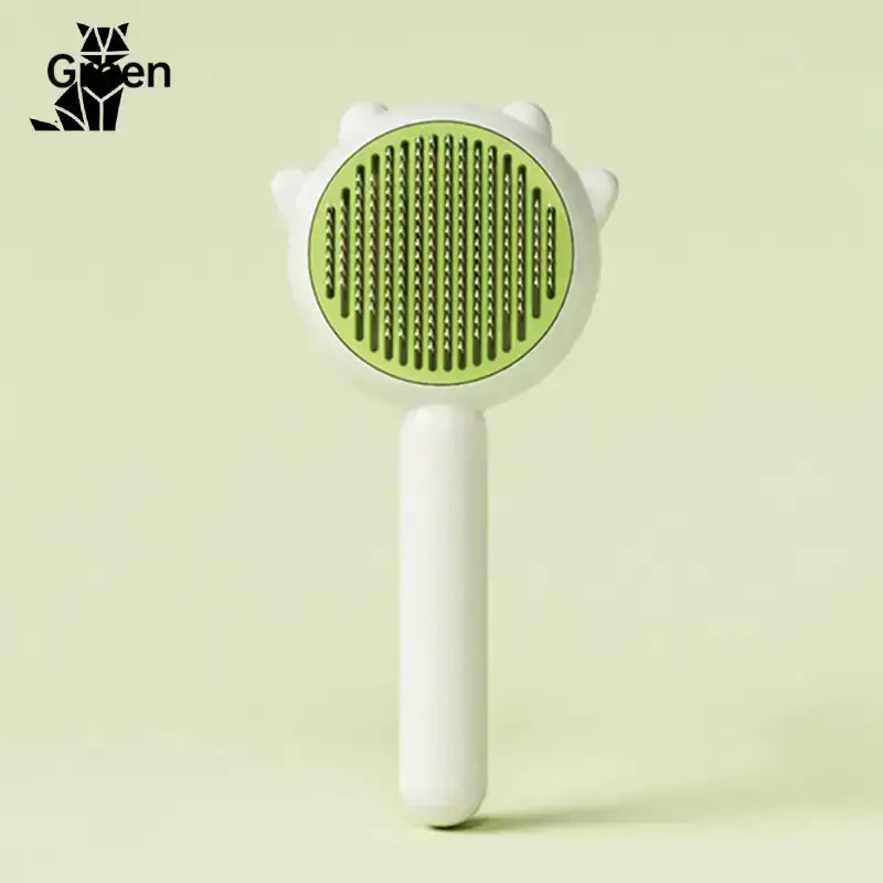 Najlepsza Szczotka dla Kota Długowłosego Zielony Biały Zwierzak Pielęgnacja