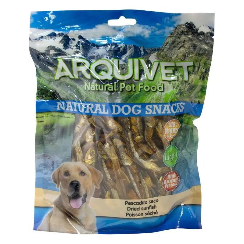 Naturalne Przysmaki dla Psa - Suszone Rybki 350g | Arquivet