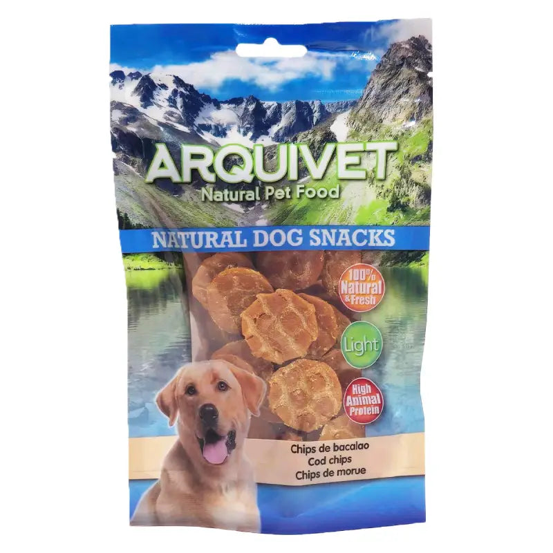 Naturalne Przysmaki dla Psa - Talarki z Dorsza 100g | Arquivet