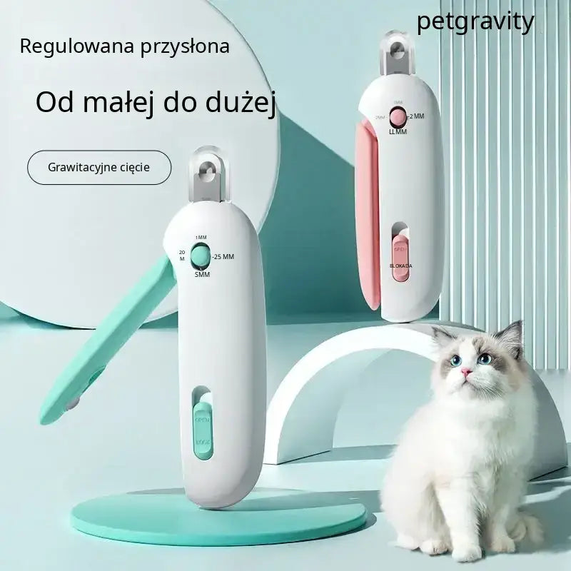 Obcinacz do Pazurów dla Kota z Podświetleniem Led Domyślny Tytuł