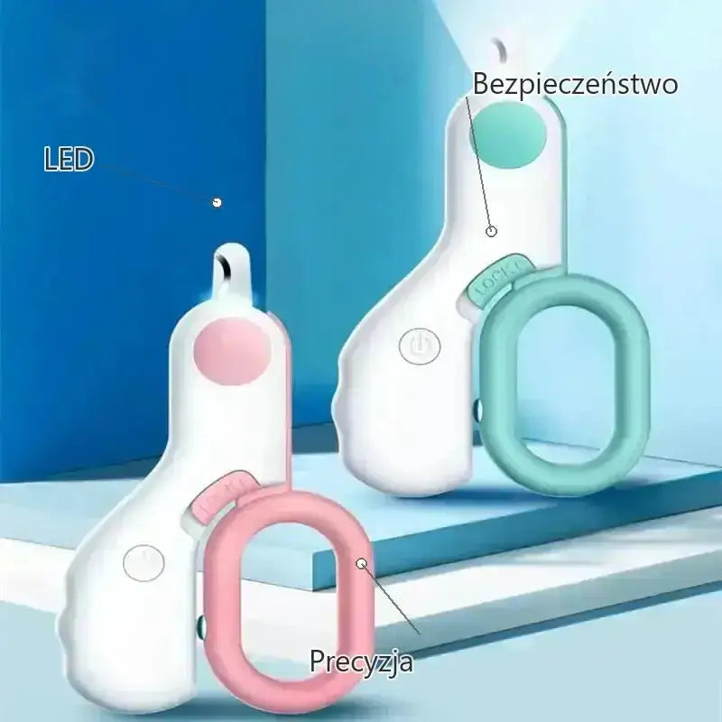 Obcinacz do Pazurów Kota z Lampką Led Precyzyjny