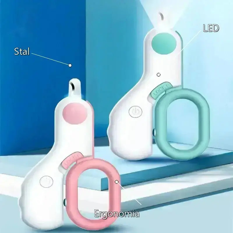 Obcinaczka do Pazurów dla Kota z Led Bezpieczna