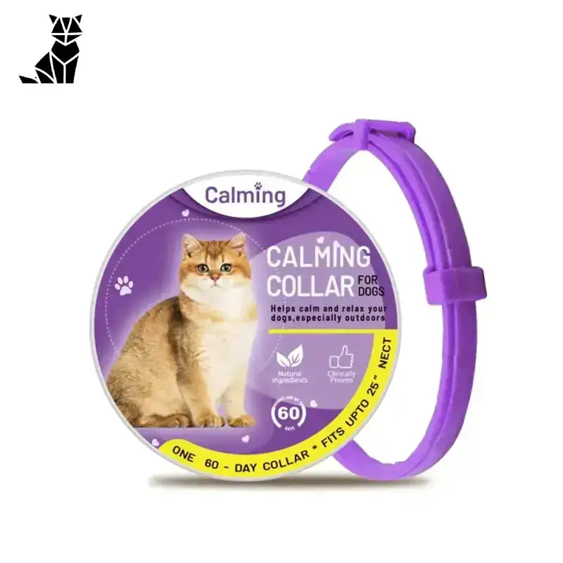 Obroża Feromonowa dla Kota Cat1-38cm Fioletowy Kołnierz Psy