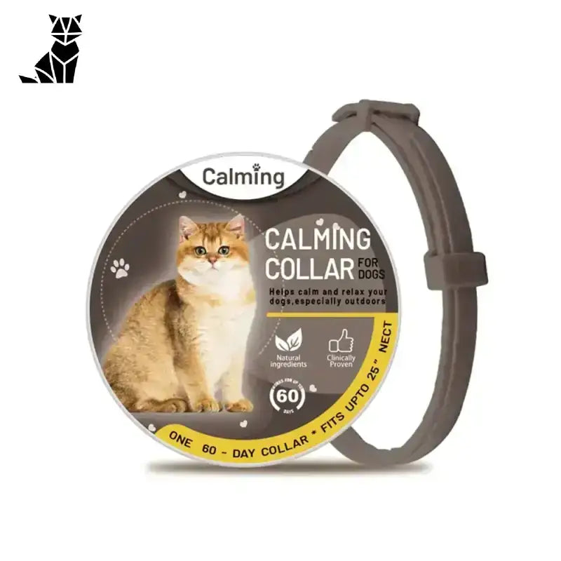 Obroża Feromonowa dla Kota Cat4-38cm Kołnierz Psy Złoty