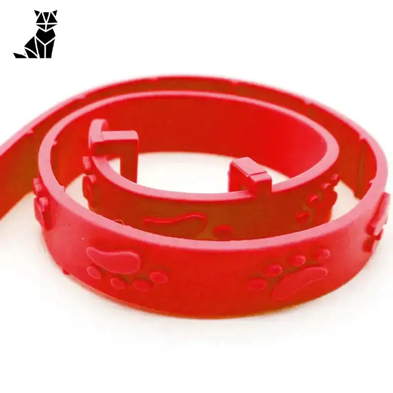 Obroża na Pchły dla Kota – Skuteczna Ochrona Czerwony Zwierzak Kołnierz