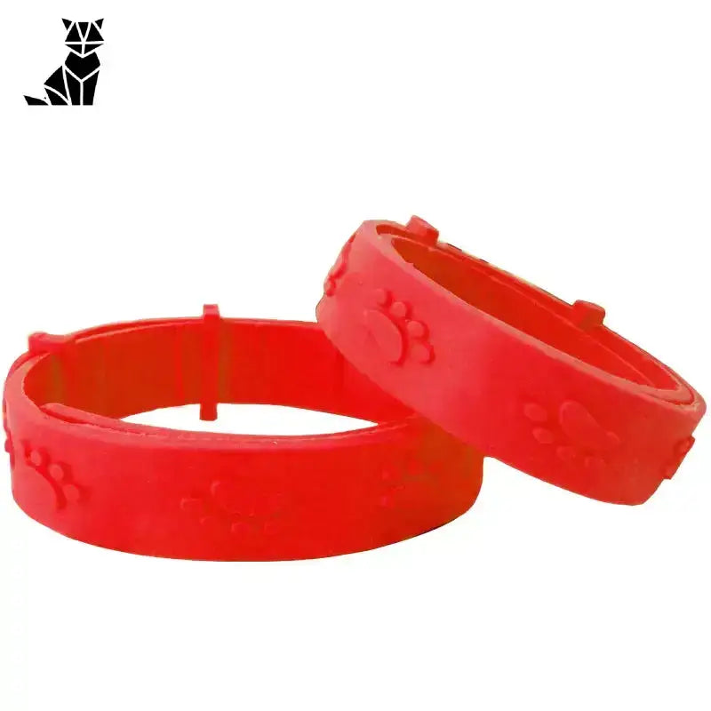 Obroża na Pchły dla Kota – Skuteczna Ochrona Czerwony Zwierzak Obroże