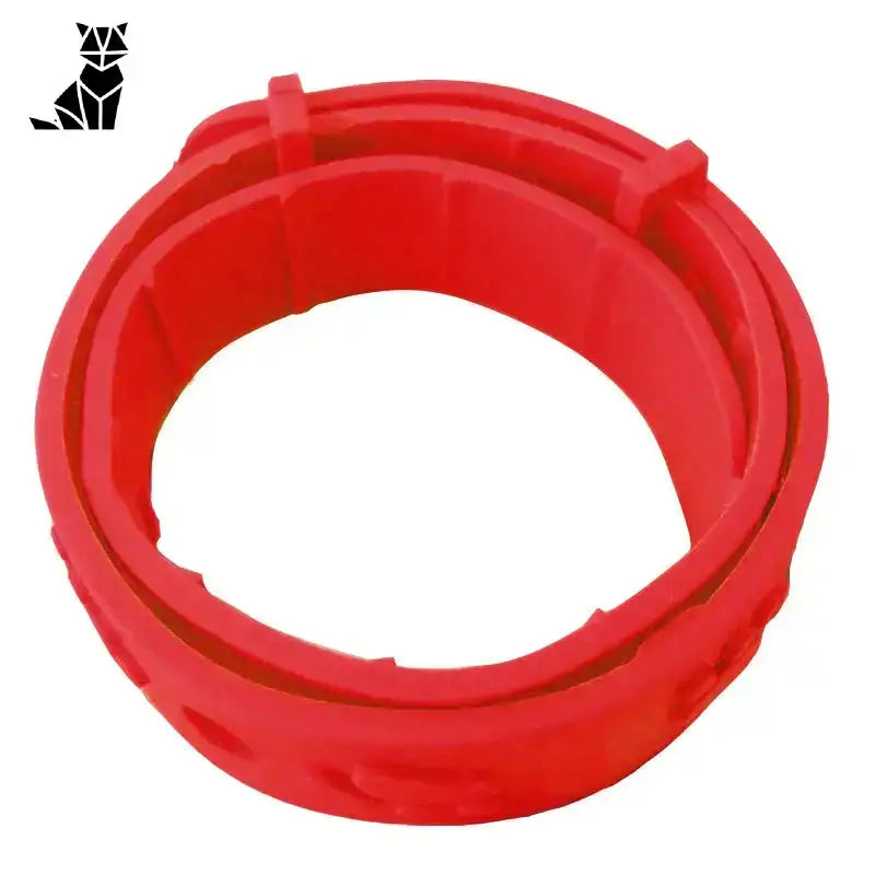 Obroża na Pchły dla Kota – Skuteczna Ochrona Red Czerwony Regulowany Zwierzak