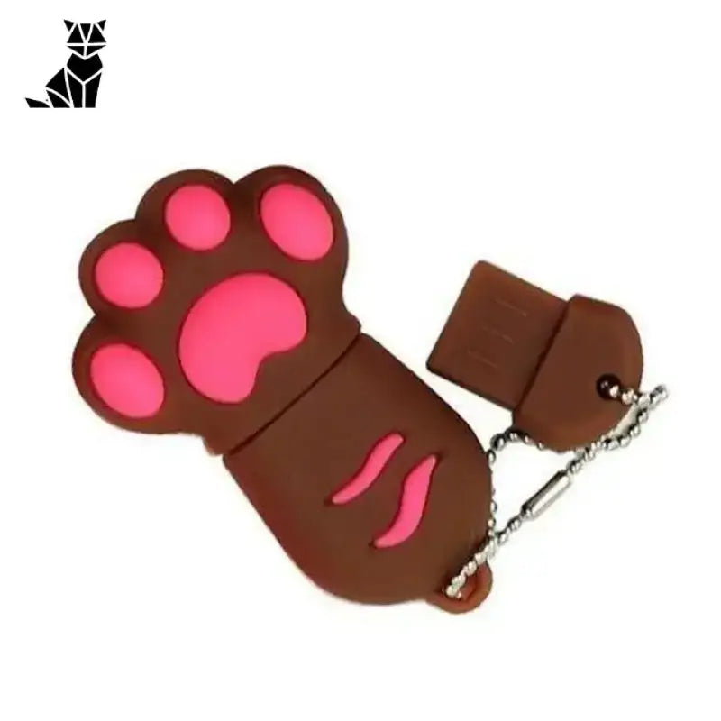 Pendrive Kot Usb Pamięć Przenośna dla Kociarzy 8 Gb / Brązowy Brązowy Różowy Kot