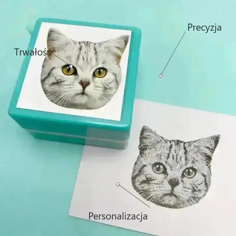 Pieczątka ze Zdjęcia Kota – Idealny Prezent dla Kociarza