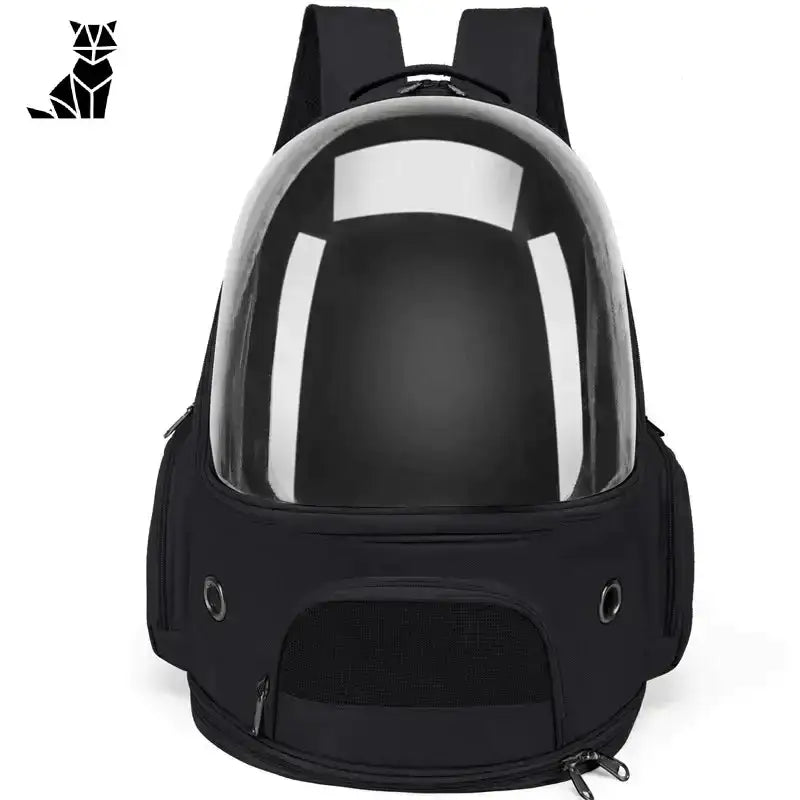 Plecak dla Kota Wentylowany Ergonomiczny Czarny / L33xw23xh39 Cm Czarny Zwierzak Przewoźnik