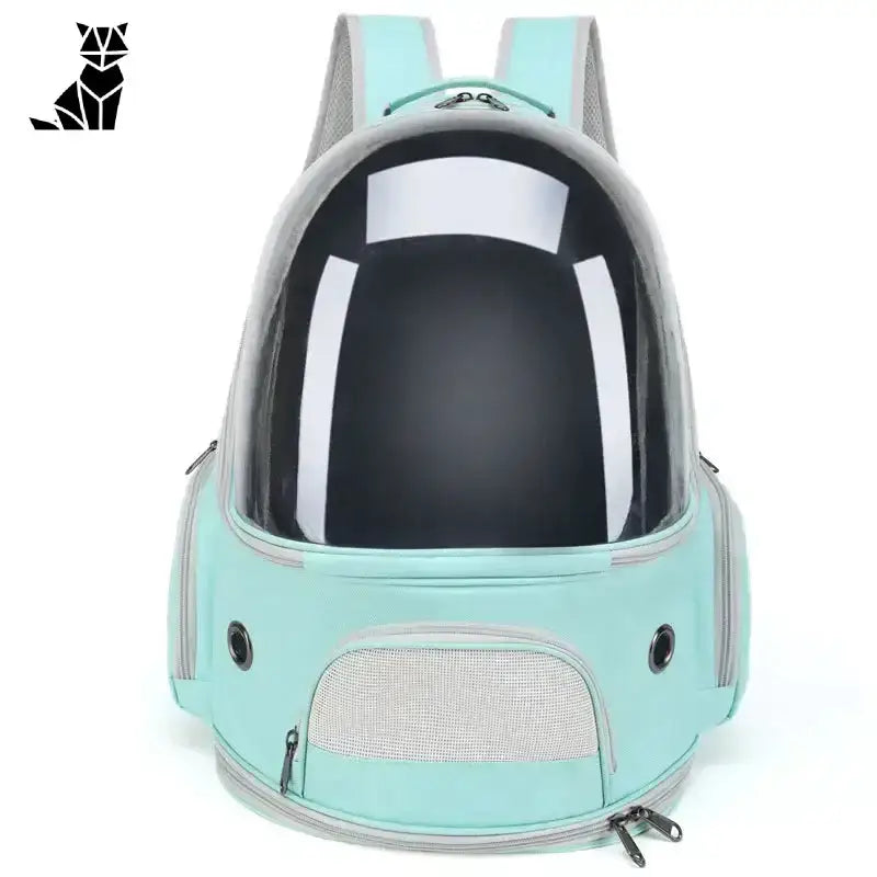 Plecak dla Kota Wentylowany Ergonomiczny Niebieski / L33xw23xh39 Cm Mięta Zielony Zwierzak