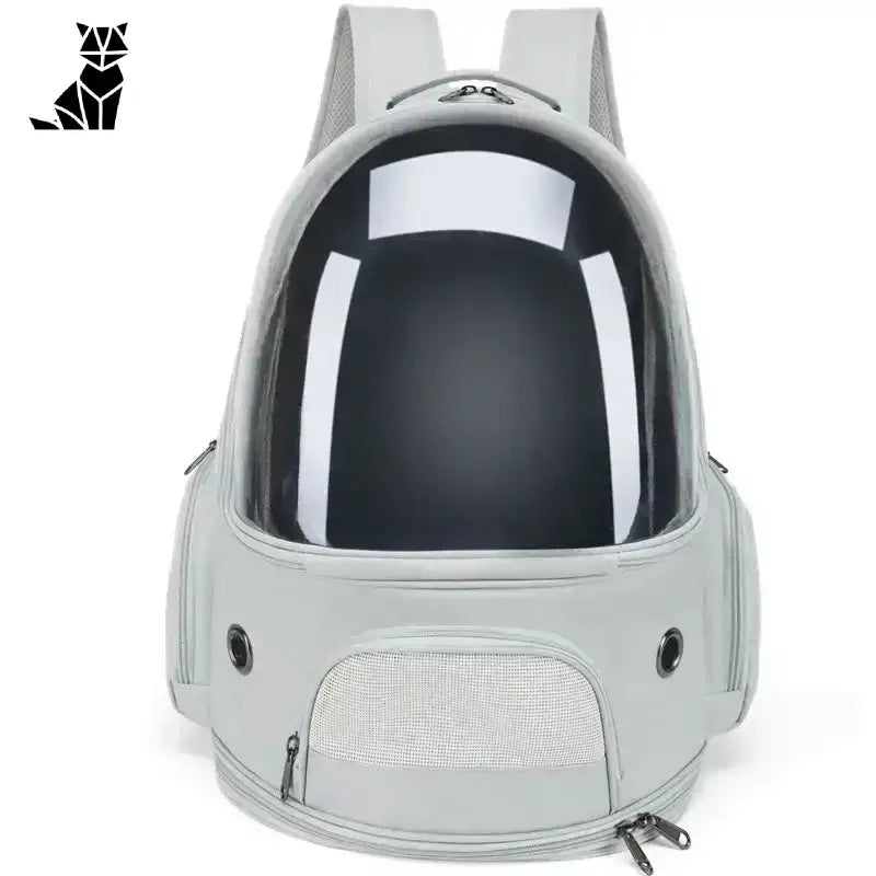Plecak dla Kota Wentylowany Ergonomiczny Szary / L33xw23xh39 Cm światło Szary Zwierzak
