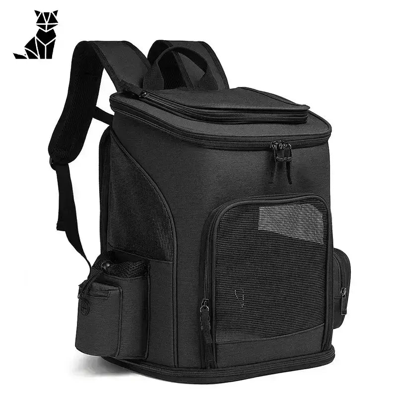 Plecak Transporter dla Kota — Wygoda i Styl Czarny Zwierzak Przewoźnik