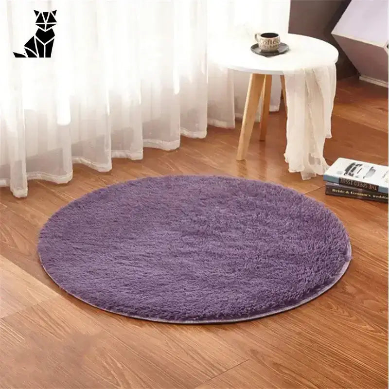 Podgrzewane Legowisko dla Kota Komfort b Runda Rozmyty Fioletowy