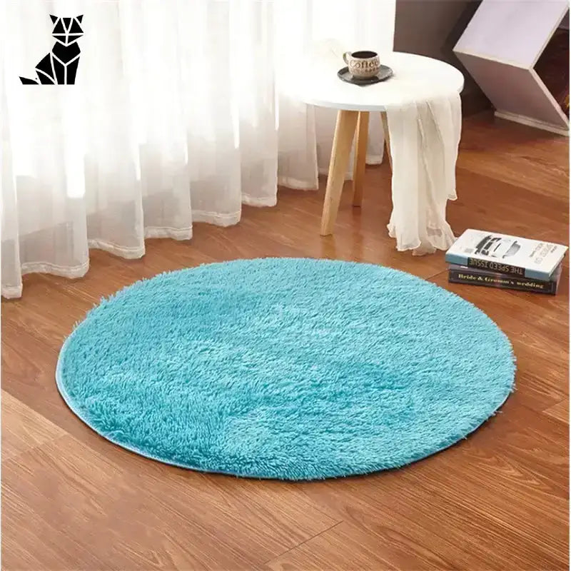 Podgrzewane Legowisko dla Kota Komfort c Runda Puszysty światło