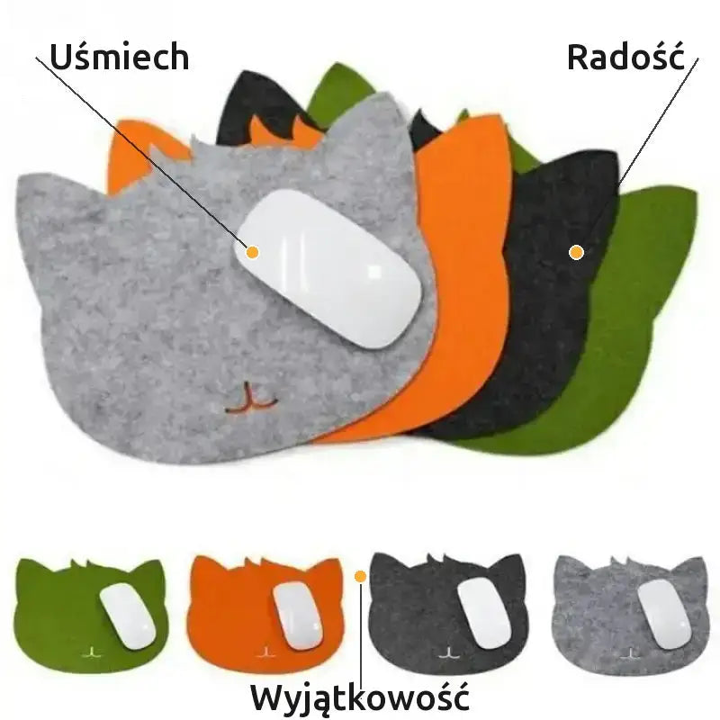 Podkładka pod Mysz z Zabawnym Kotkiem Urocza