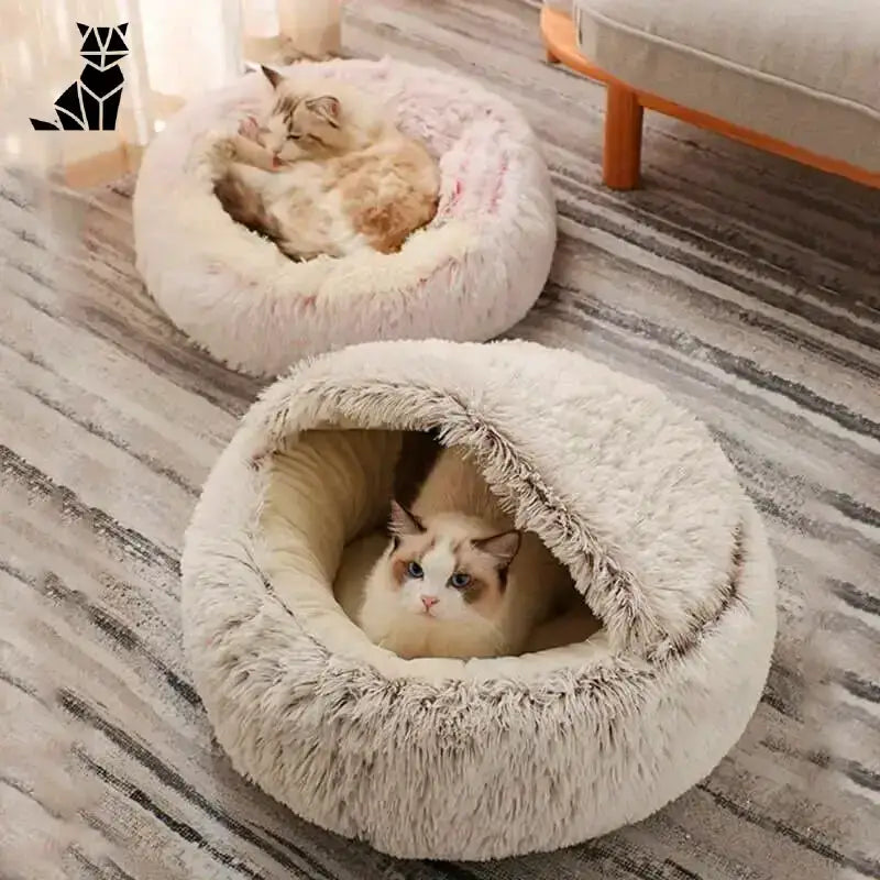 Poduszka dla Kota Sacha - Komfortowy Wypoczynek Plusz Runda Kot