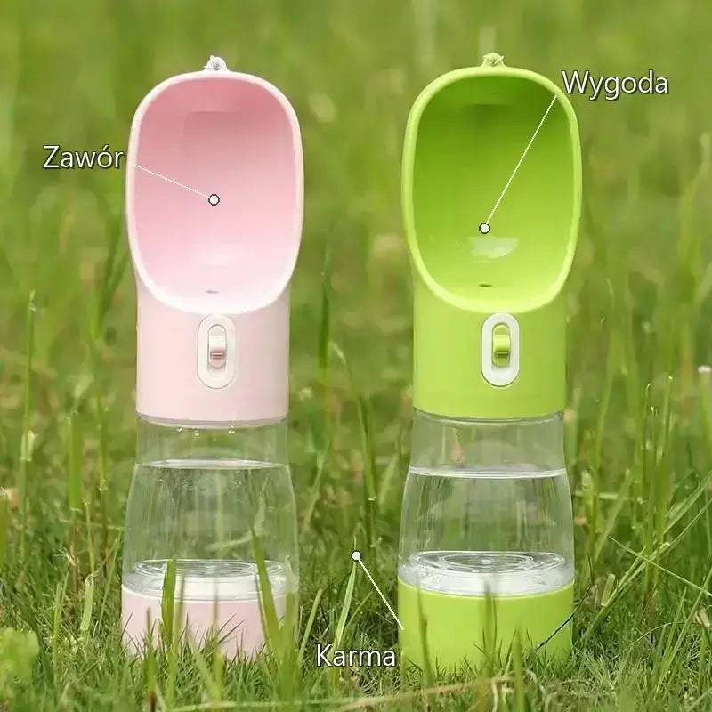 Przenośna Butelka na Wodę dla Psa na Spacer