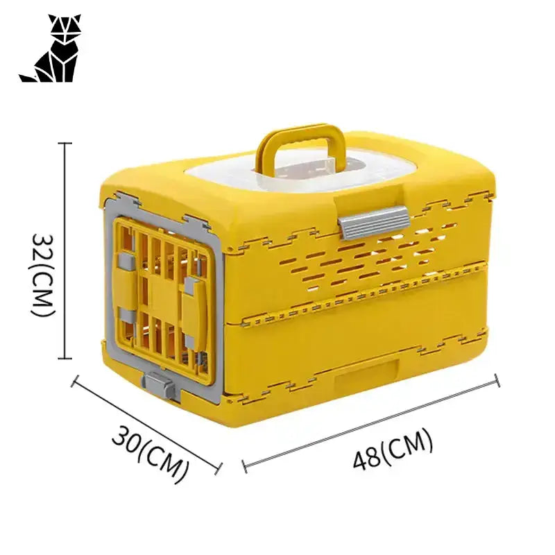 Przewoźnik Dla Kota: Komfort i Bezpieczeństwo w Każdej Podróży - żółty
