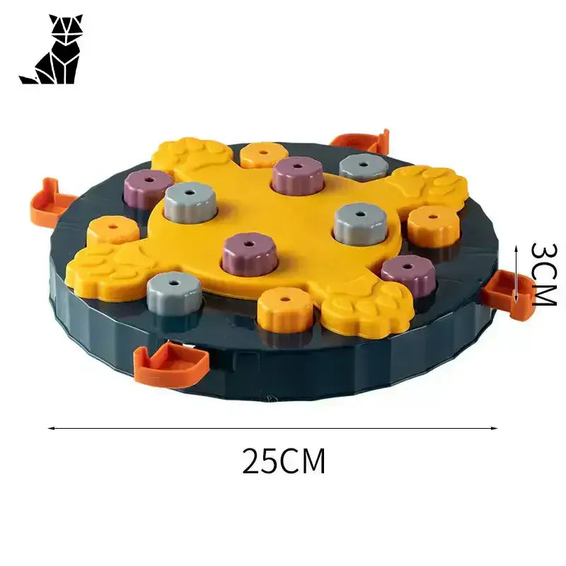 Puzzle dla Kota: Zabawa i Trening Mózgu Ciemny Niebieski