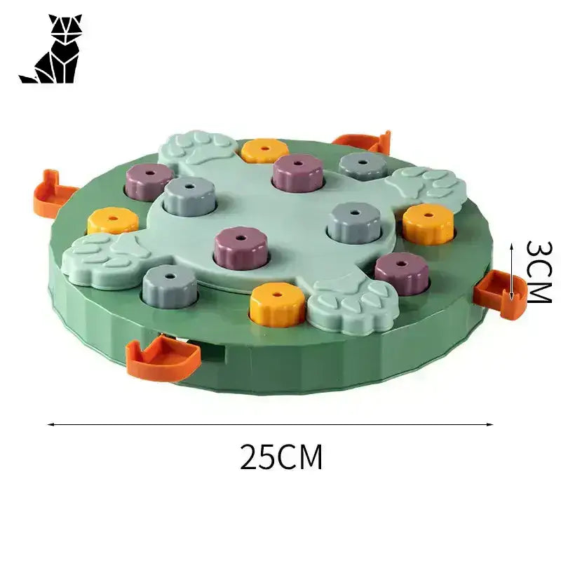 Puzzle dla Kota: Zabawa i Trening Mózgu Zielony