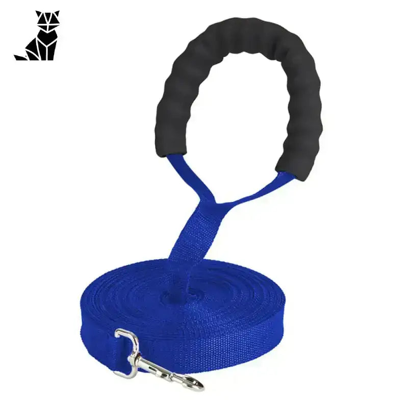 Rączka do Smyczy Ergonomiczna dla Psa Niebieski Uchwyt / 1,20 m Niebieski Zwierzak Smycz
