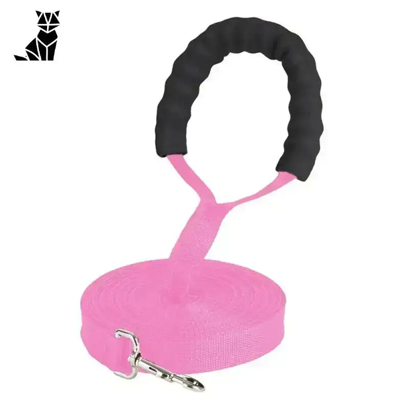 Rączka do Smyczy Ergonomiczna dla Psa Różowy Uchwyt / 1,20 m Różowy Zwierzak Smycz