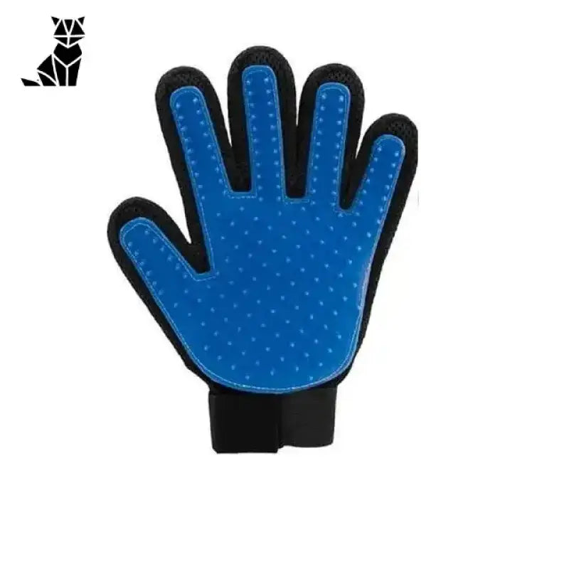 Rękawica do Czesania Psów i Usuwania Sierści Niebieski / Lewy Niebieski Czarny Zwierzak