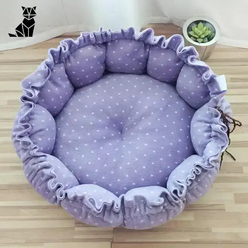 Sofa dla Kota - Komfort i Elegancja w Domu Fioletowy / s 45 Cm