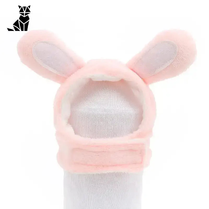 Stylowe Czapeczki dla Kota – Komfort i Trend Różowy Plusz Króliczek