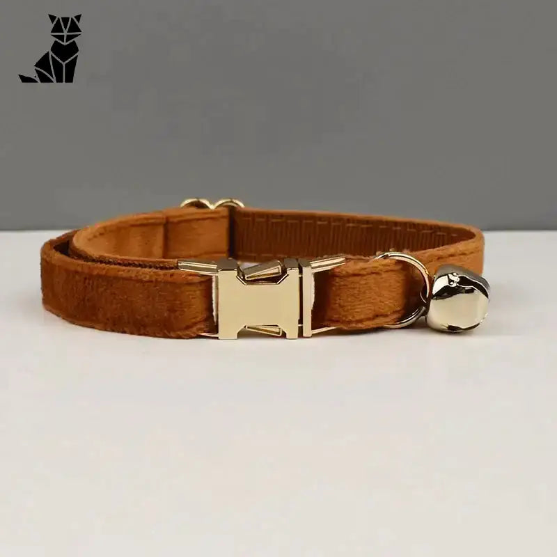 Stylowy Pasek dla Kota z Dzwoneczkiem k / s For Neck 16-26cm