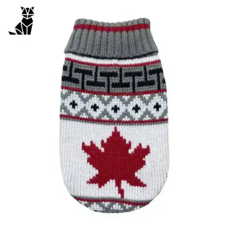 Świąteczny Sweter z Kotem – Styl i Humor 3 / 6 Dzianina Pies Sweter