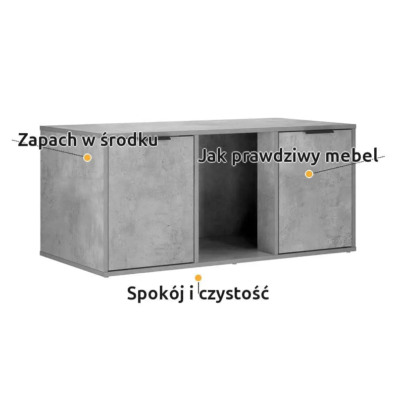 Szafka na Kuwetę dla Kota Duża 100x49x45cm