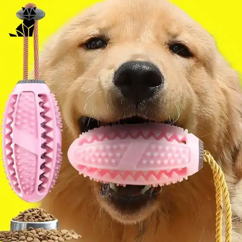 Szczoteczka dla Psa do Czyszczenia Zębów Różowy Złoty Retriever Szczeniak